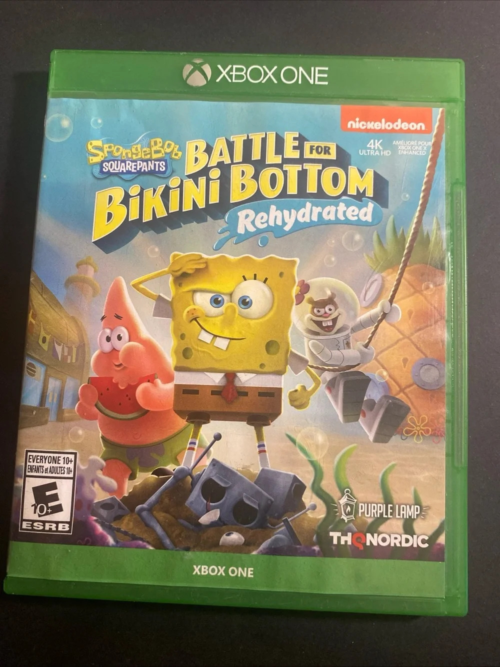 Spongebob Squarepants: Battle for Bikini Bottom - Rehydrated - Microsoft Xbox 1